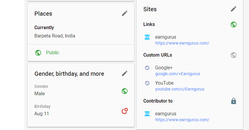 techpanga Custom Google Plus URL