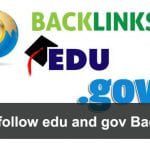 Get Dofollow edu and gov Backlinks