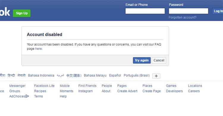 How To Unblock Disabled Facebook Account By Using Fake Id Proof Techpanga 