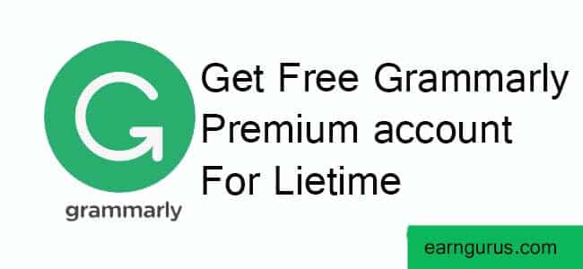 grammarly lifetime premium for free