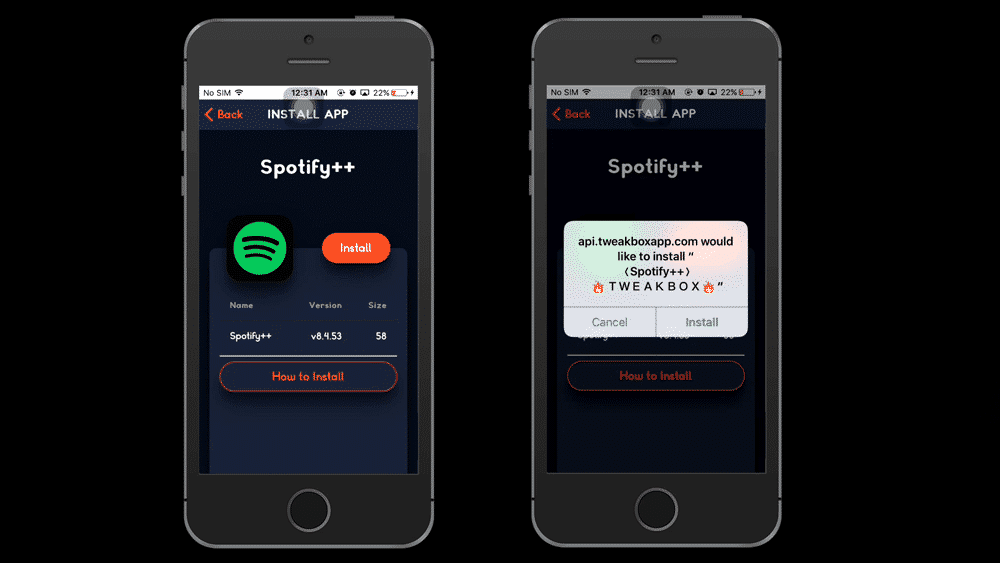 Download Spotify++ Premium app For iOS Without Jailbreak