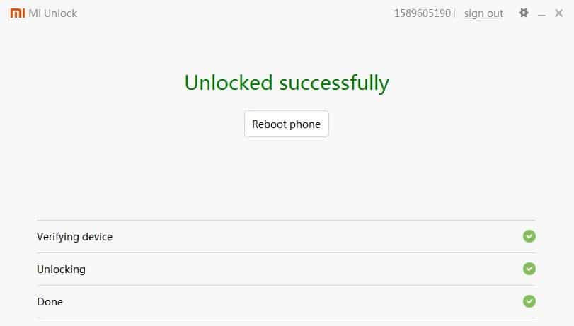 Root mi mobile with Magisk Without