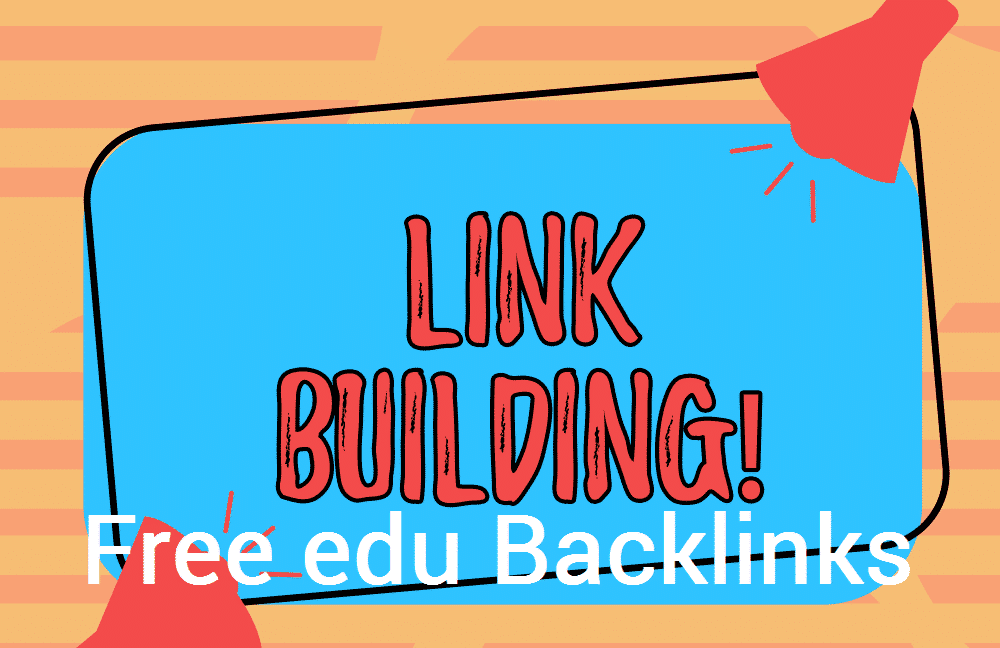 Free edu Backlinks
