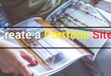 How To Create a Portfolio Site, Free and Easy Create a Portfolio Site