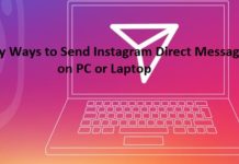 Easy Ways to Send Instagram Direct Message on PC or Laptop Send Instagram Direct Message on PC