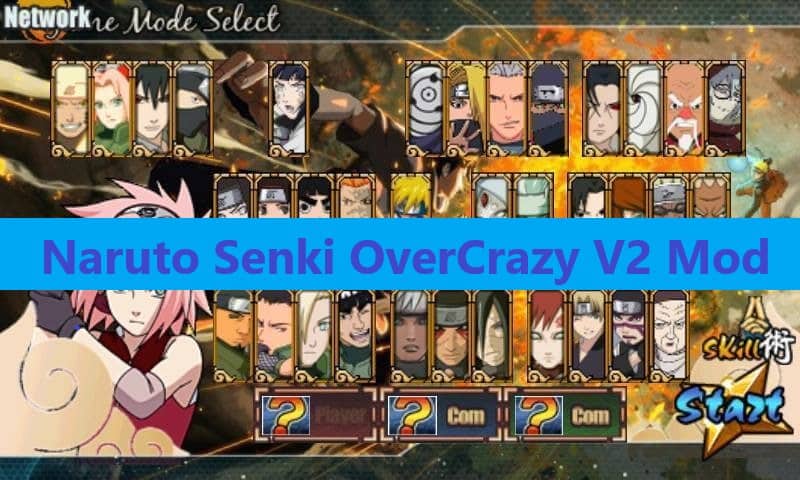 Naruto Senki OverCrazy V2 Mod