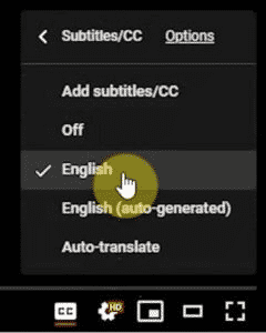 youtube auto translate subtitles