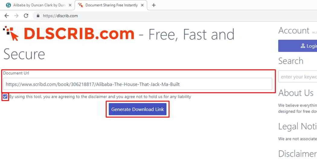 Https dlscrib com download