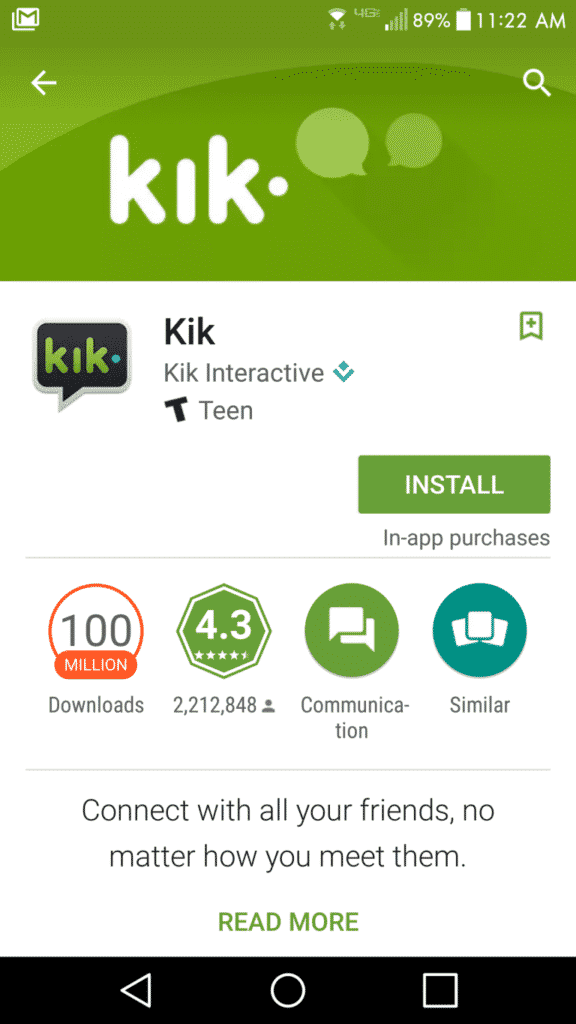 download Kik Messenger app for Mac