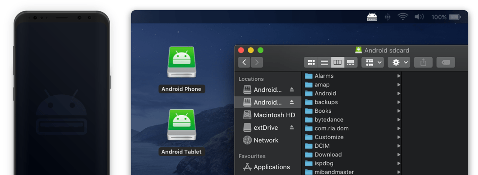 Transfer Files Between Android and macOS