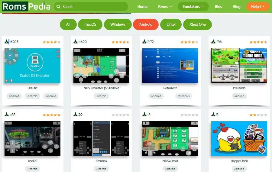 emulator for Android