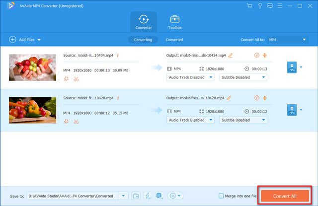 AVAideMP4 Converter