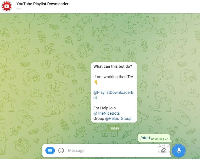 usefull telegram bots