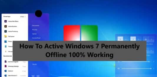 Active Windows 7 Permanently