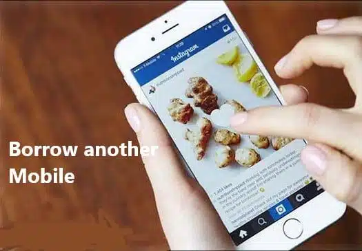 Borrow another Mobile