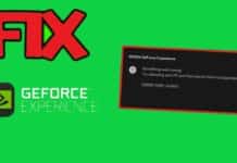 Fix GeForce Experience Error Code