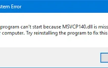 msvcp140.dll file