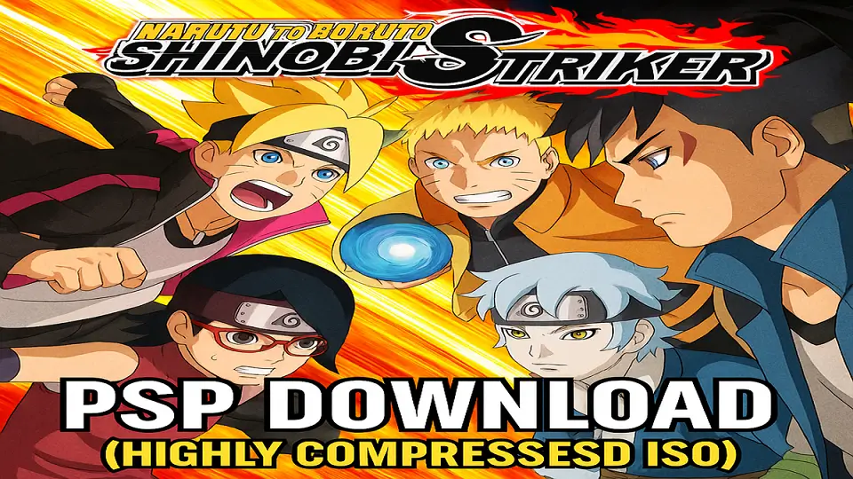 Naruto to Boruto Shinobi Striker PSP Download