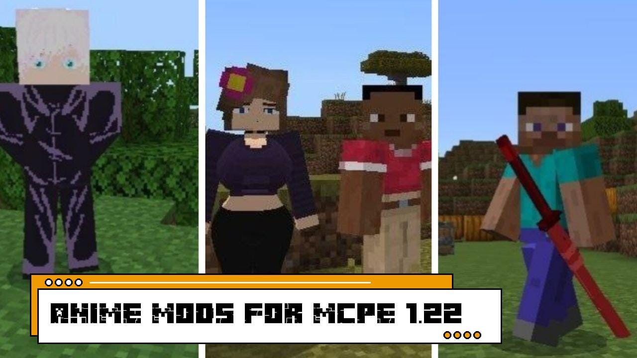 Download Anime Mods for Minecraft PE 1.22 and 1.23 Download Anime Mods for Minecraft 1.22 and 1.23 for Android