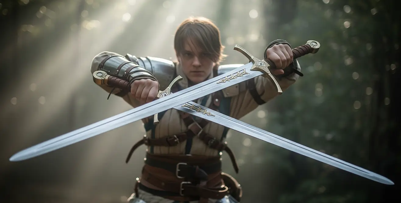 Dual Swords Weapons in Shadow Fight 2