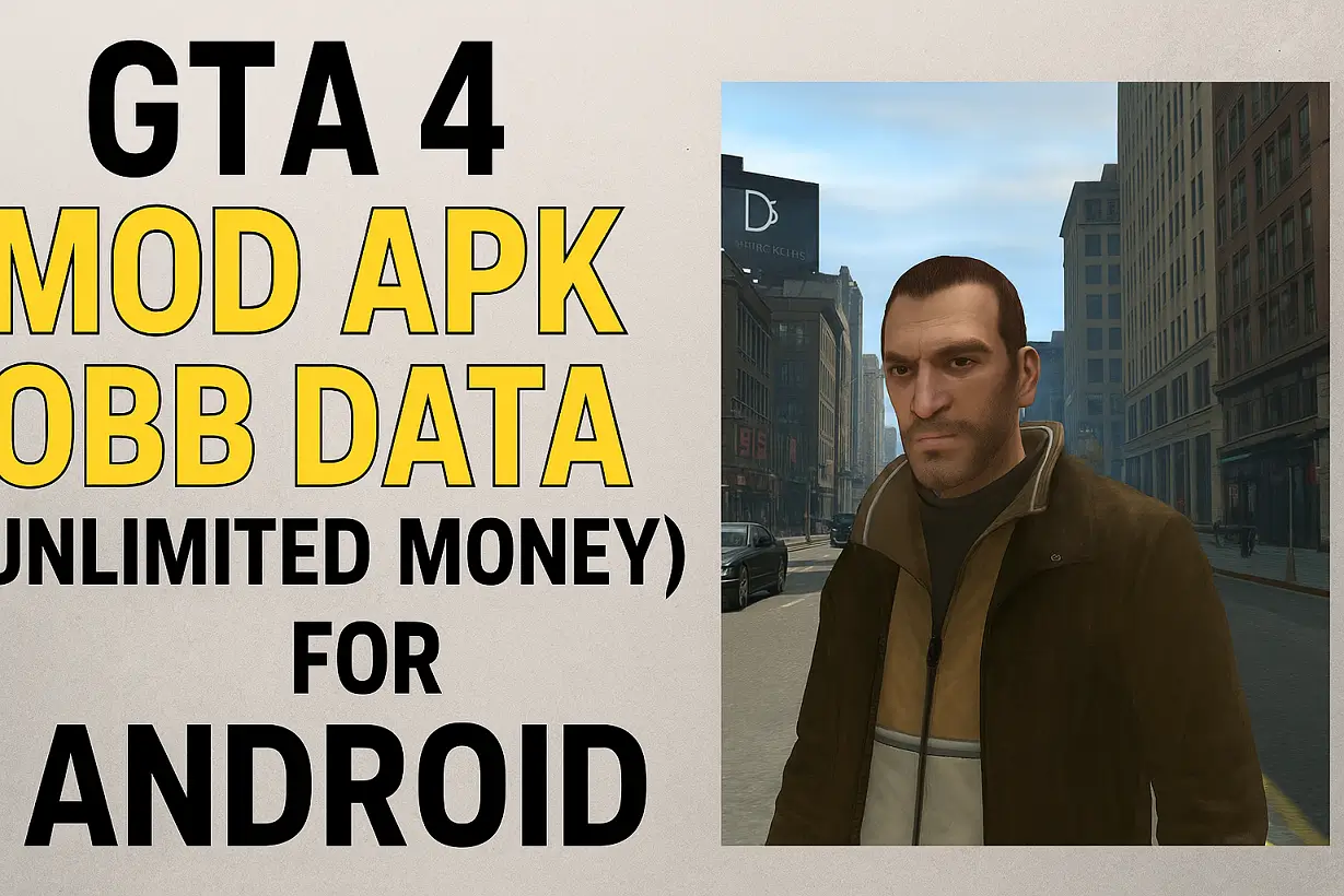 GTA 4 Mod APK OBB Data (Unlimited Money)