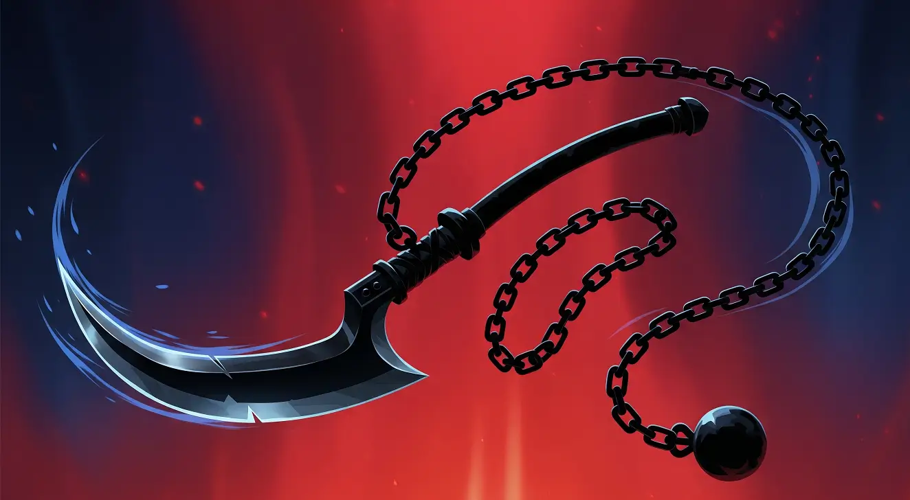 Kusarigama Weapons in Shadow Fight 2: A Tier