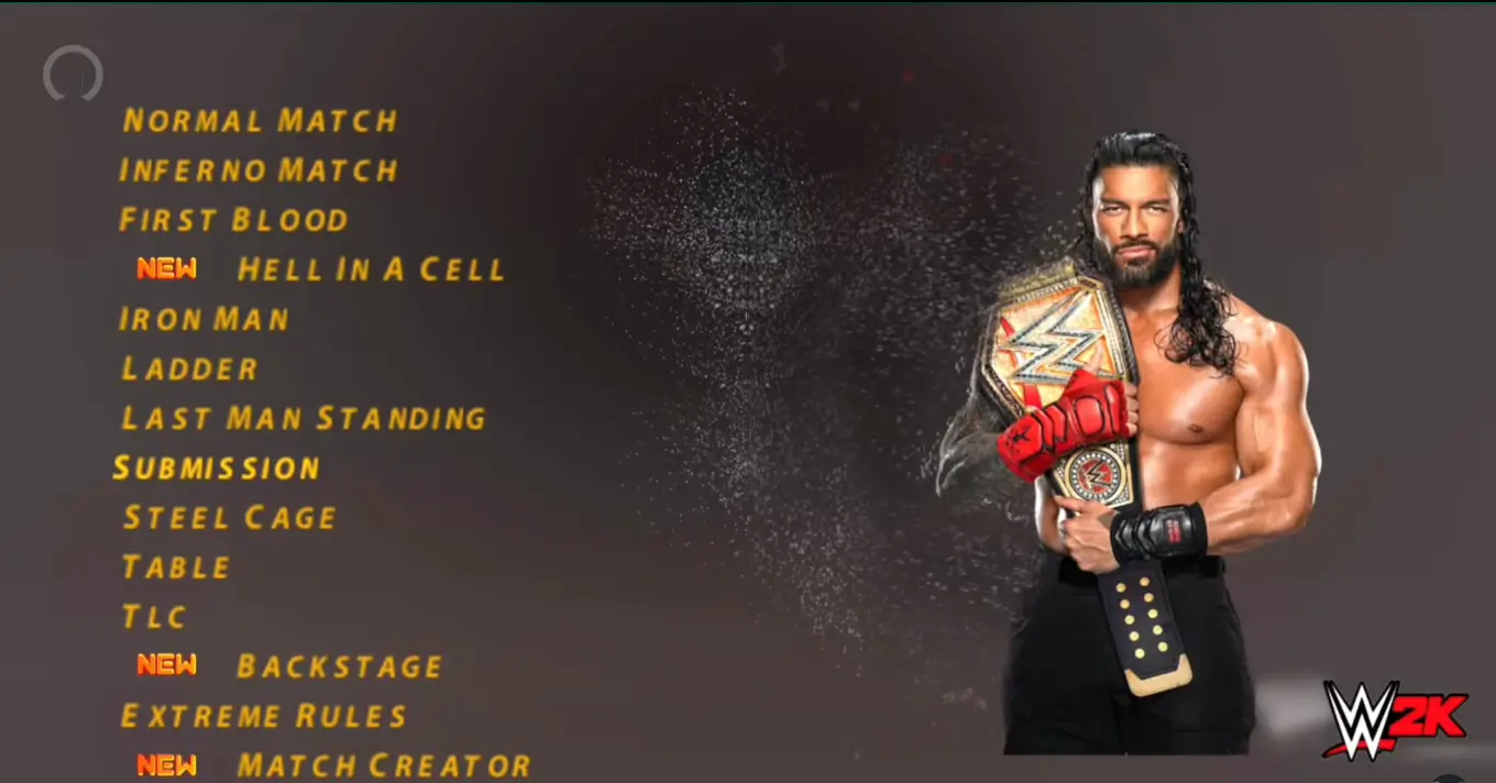 WWE 2K25 PPSSPP game play 2