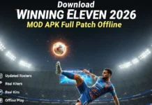 Download Winning Eleven 2026 Mod apk Full Patch Offline