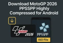 MotoGP 2026 PPSSPP Highly Compressed ISO Download for Android & PC MotoGP 2026 PPSSPP Highly Compressed