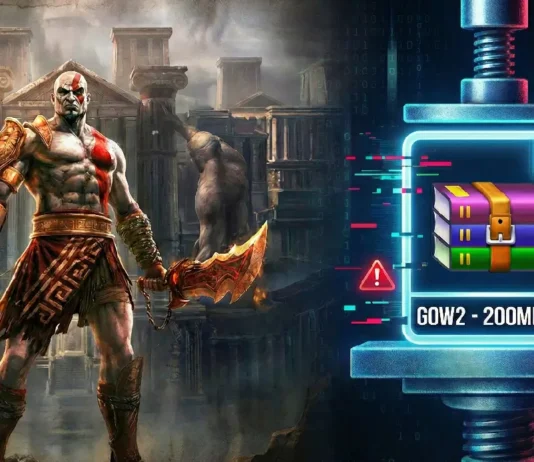 God of War 2 Highly Compressed ISO (200MB)