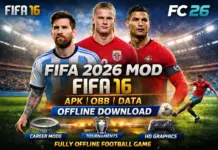 FIFA 2026 Mod FIFA 16 APK OBB Data Offline Download