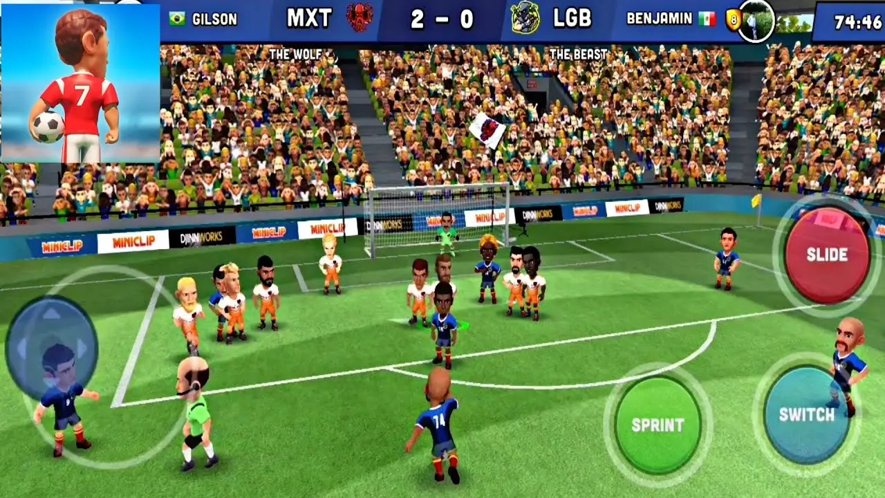 Mini Football 4.3.1 Mod APK Full Unlimited Sprinting Download