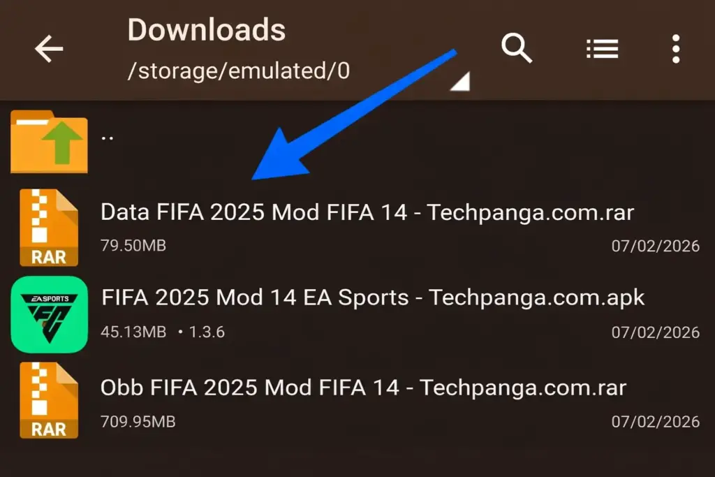 Install FIFA 14 Mod EA Sports FC 25