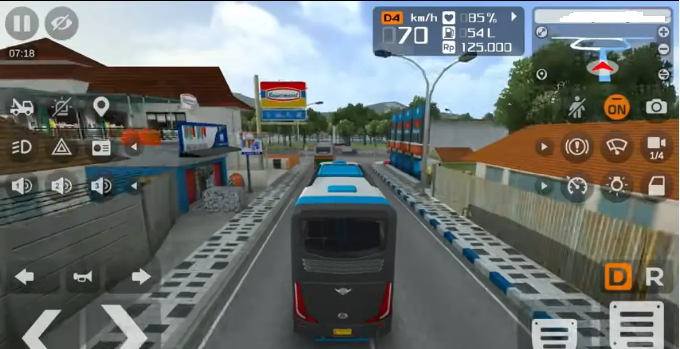 bus Simulator Indonesia gamplay mobile